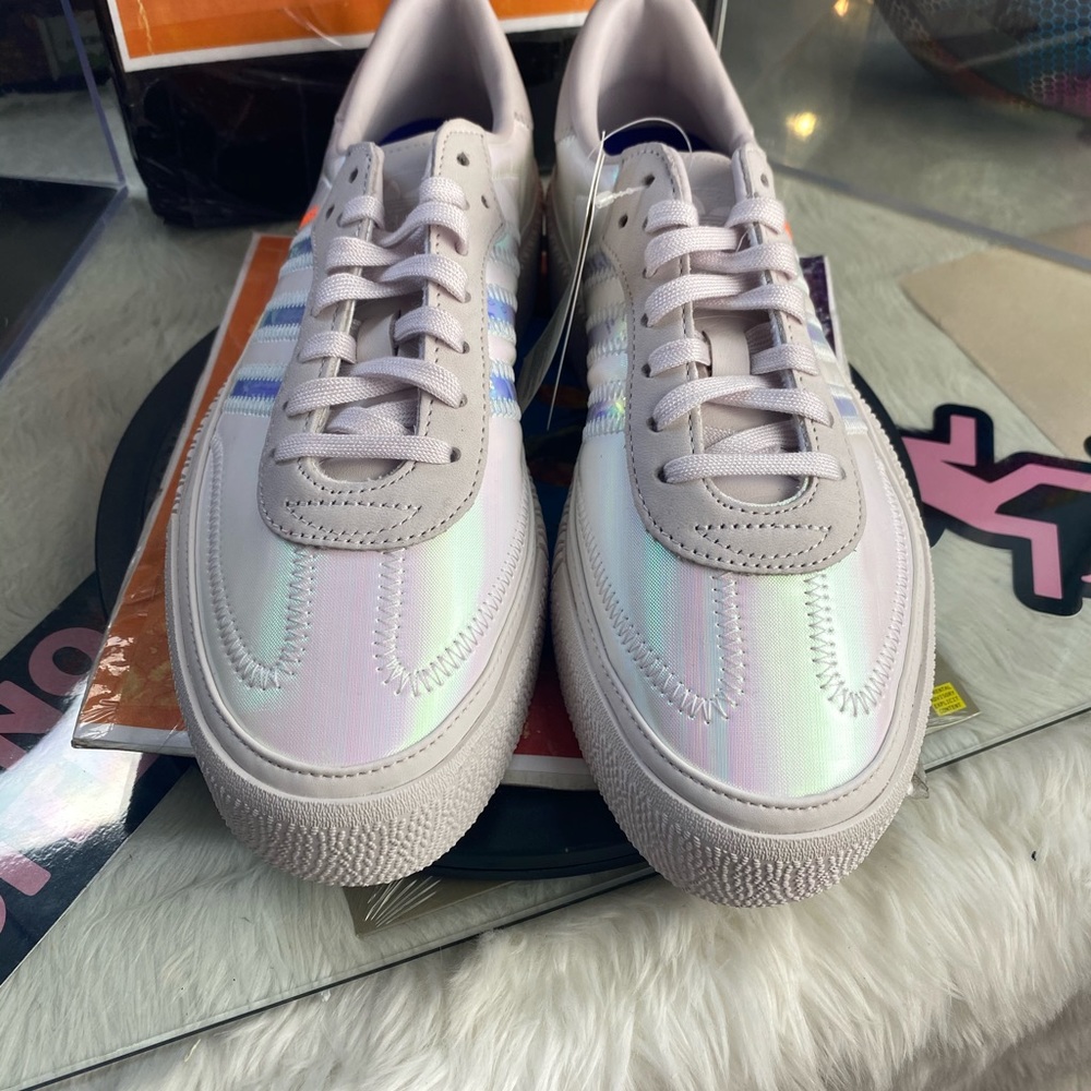 🆕 Adidas Sambarose Out Loud Orchid Tint - W 8.5 - Picture 2 of 10